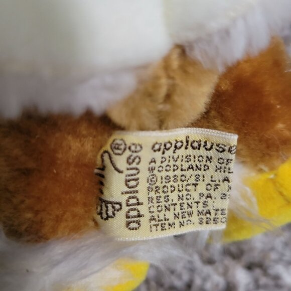 Vintage 80s Applause Sam Olympic Eagle 10 in Plush 1984 Olympics Stuffed Animal - Picture 5 of 10